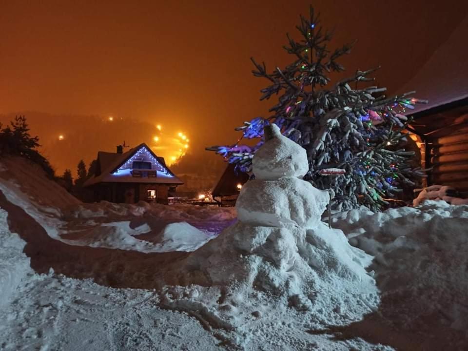 Domek Goralski Nad Czorsztynem - Dom Z Widokiem คลุชซ์คอฟเซ ภายนอก รูปภาพ